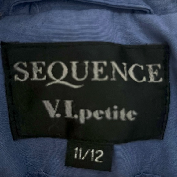 Periwinkle Rain Coat - Picture 3 of 3